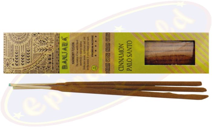 Banjara Harmony Fusion Cinnamon Palo Santo Smudge Räucherstäbchen