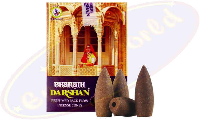 Bharath Darshan Asoka Rückfluss-Räucherkegel