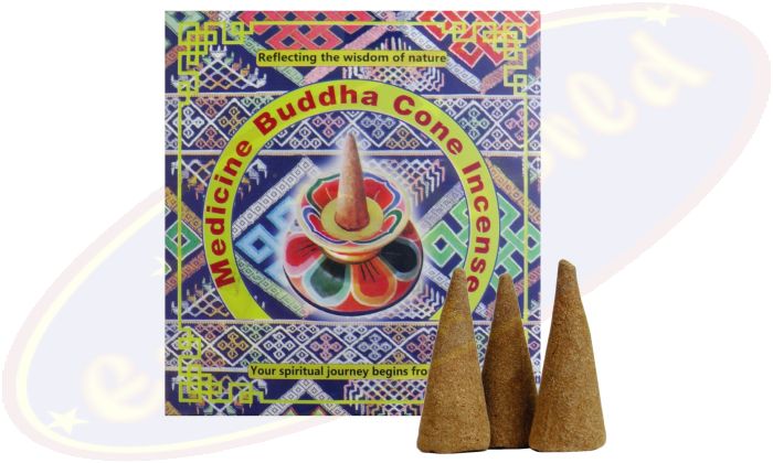 Bhutanese Medicine Buddha bhutanische Räucherkegel