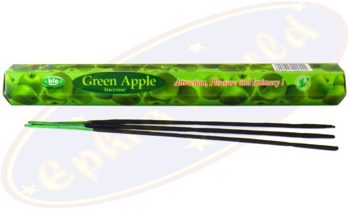 bic Brand Green Apple Räucherstäbchen