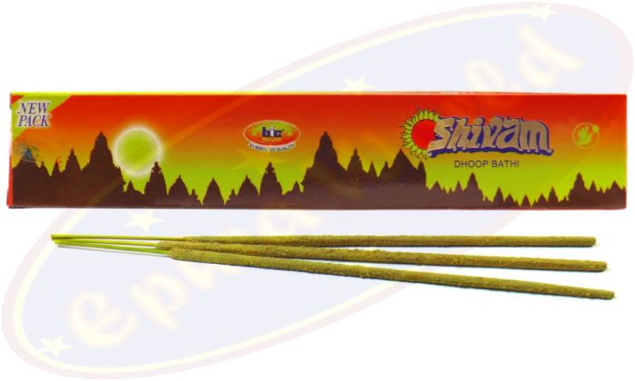 Indische Räucherstäbchen bic Shivam Dhoop Bati