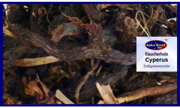 Cyperus Zyperngras Wurzelknollen Räucherholz geschnitten 100g