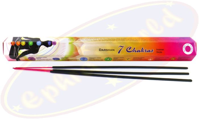 Darshan 7 Chakras Räucherstäbchen