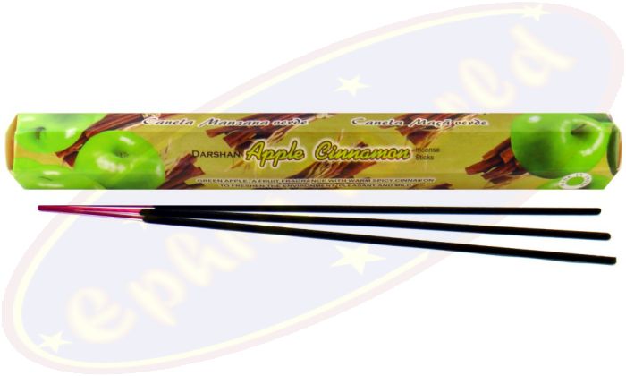 Darshan Apple Cinnamon (Zimt) Räucherstäbchen