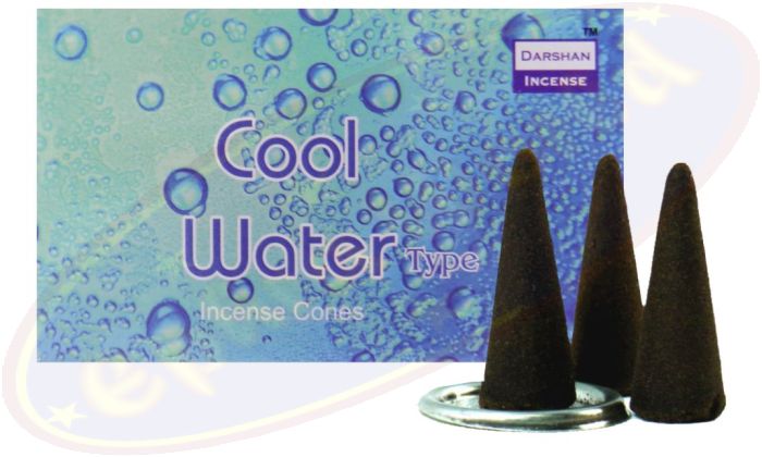 Darshan Cool Water Räucherkegel