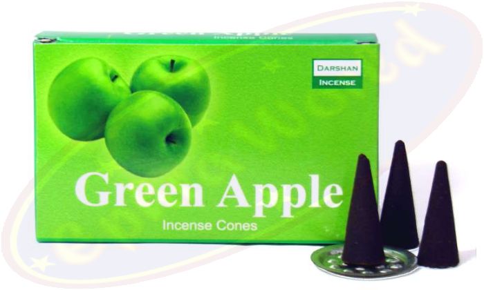 Darshan Green Apple Räucherkegel