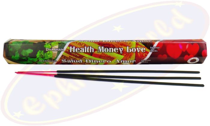Darshan Health Money Love Räucherstäbchen