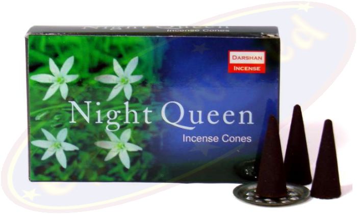 Darshan Night Queen Räucherkegel