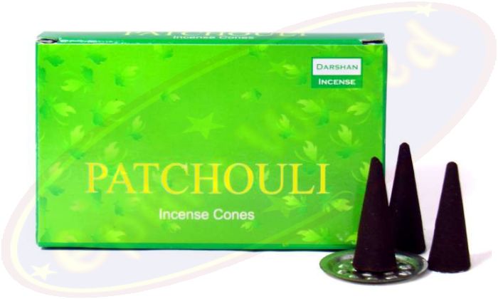 Darshan Patchouli Räucherkegel