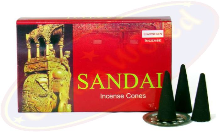 Darshan Sandal Räucherkegel