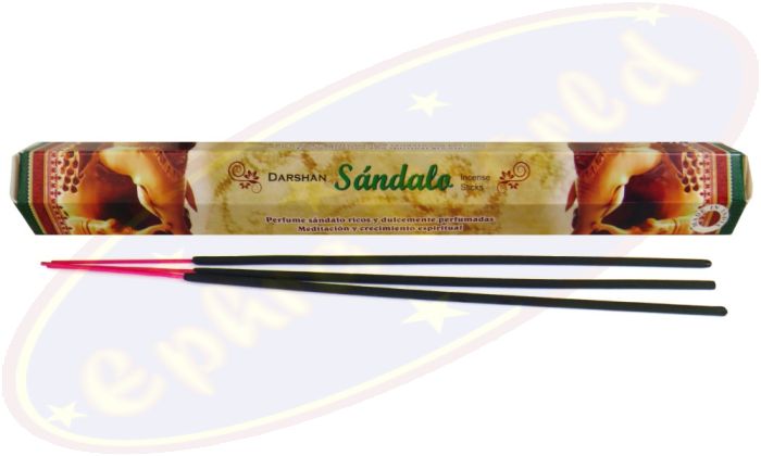 Darshan Sandalo/Sandelholz Räucherstäbchen
