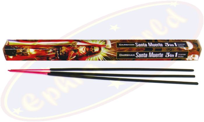 Darshan Santa Muerte 5 in 1 Räucherstäbchen Set