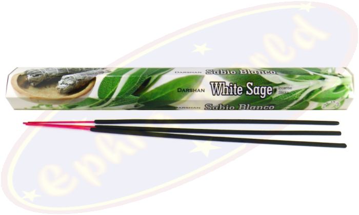 Darshan White Sage Räucherstäbchen