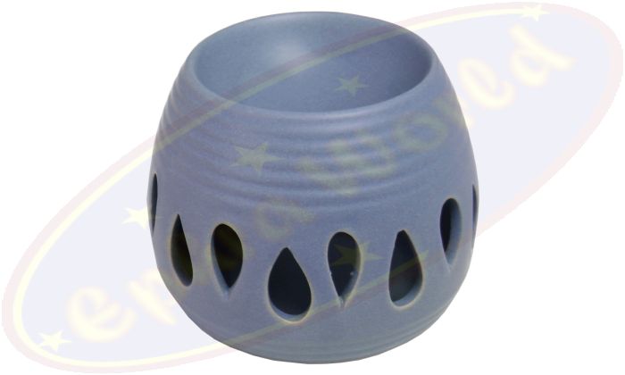 Duftlampe Simple blau Keramik 10x9cm