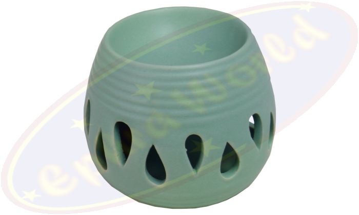 Duftlampe Simple grün Keramik 10x9cm