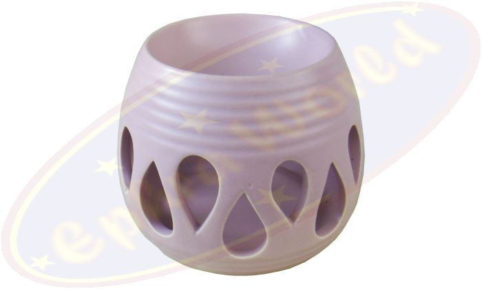 Duftlampe Simple rosa Keramik 10x9cm