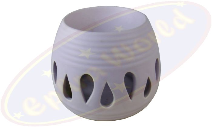Duftlampe Simple pastell-lila Keramik 10x9cm