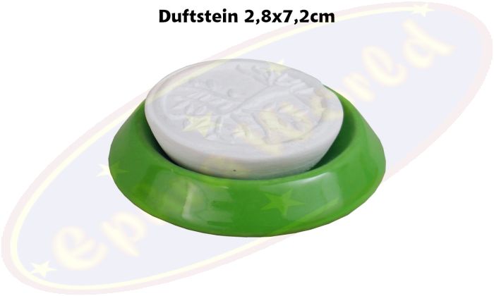 Duftstein grün 2-teilig Keramik & Ton