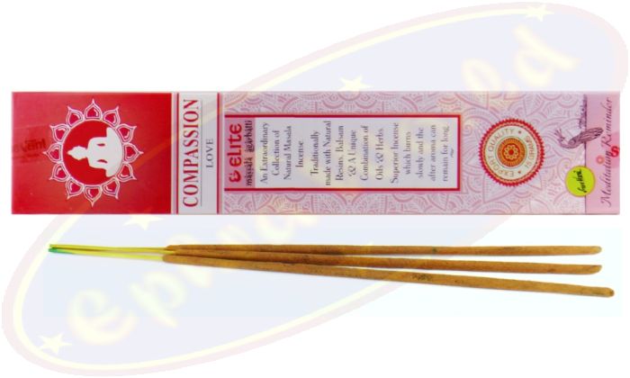Elite Compassion Love Masala Räucherstäbchen