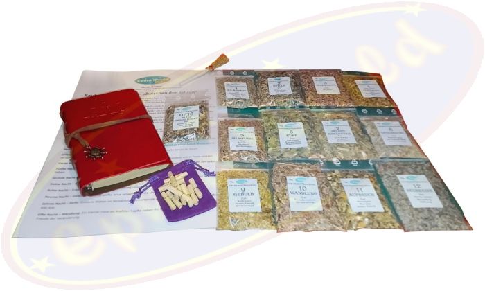 Rauhnacht Räuchermischung "Rauhnächte" Set 33 teilig