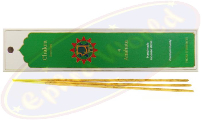 Fiore d`Oriente Chakra Anahata Masala Räucherstäbchen 20g