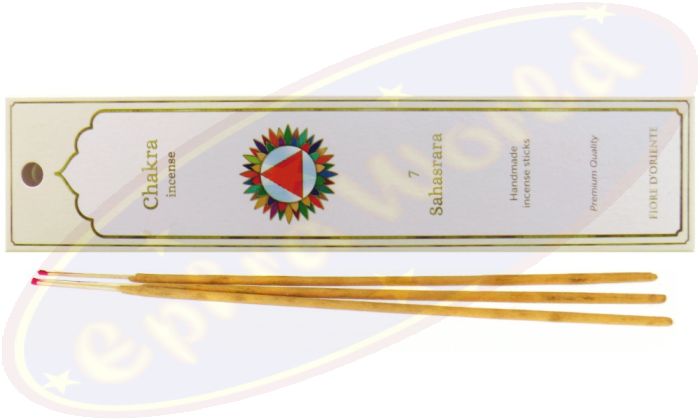 Fiore d`Oriente Chakra Sahasrara Masala Räucherstäbchen 40g