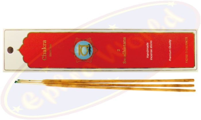 Fiore d`Oriente Chakra Swadhistana Masala Räucherstäbchen 40g