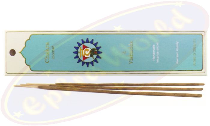 Fiore d`Oriente Chakra Vishudda Masala Räucherstäbchen 40g