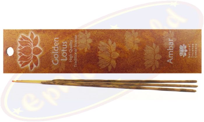 Fiore d`Oriente Golden Lotus Masala Räucherstäbchen Amber