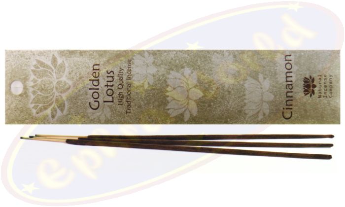 Fiore d`Oriente Golden Lotus Masala Räucherstäbchen Cinnamon