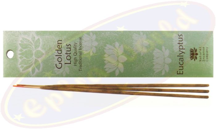 Fiore d`Oriente Golden Lotus Masala Räucherstäbchen Eucalyptus