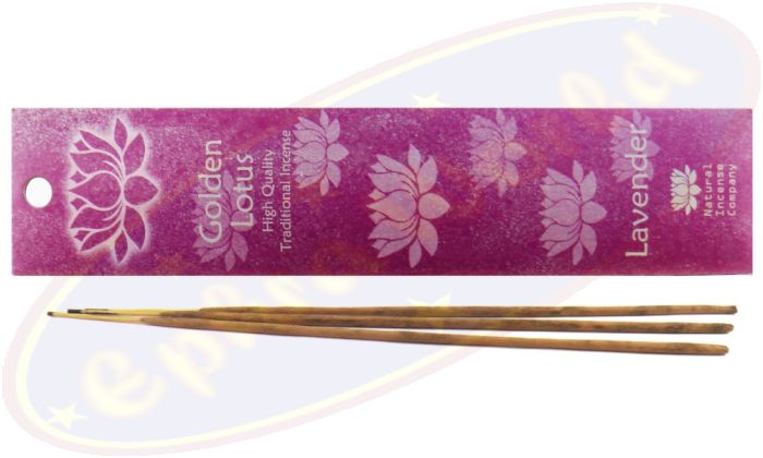 Fiore d`Oriente Golden Lotus Masala Räucherstäbchen Lavender
