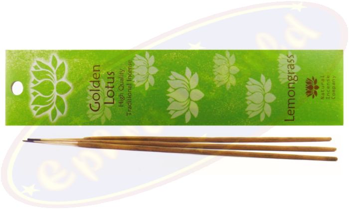 Fiore d`Oriente Golden Lotus Masala Räucherstäbchen Lemongrass