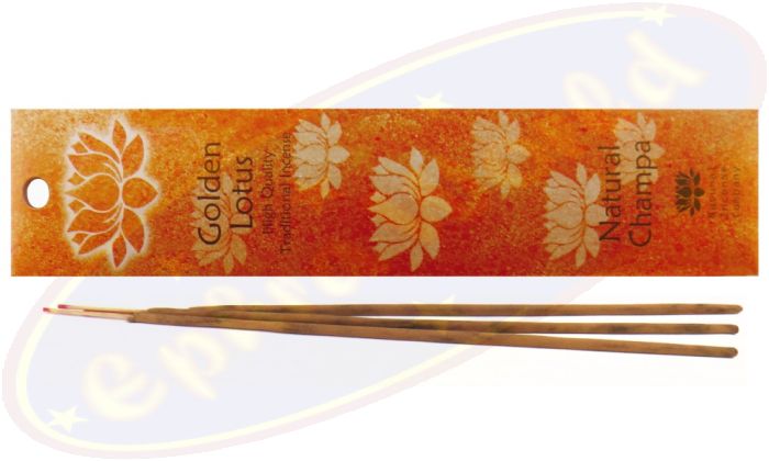 Fiore d`Oriente Golden Lotus Masala Räucherstäbchen Natural Champa