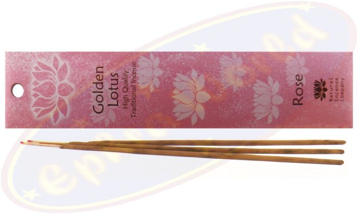 Fiore d`Oriente Golden Lotus Masala Räucherstäbchen Rose