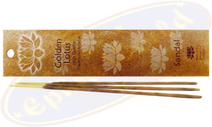 Fiore d`Oriente Golden Lotus Masala Räucherstäbchen Sandal
