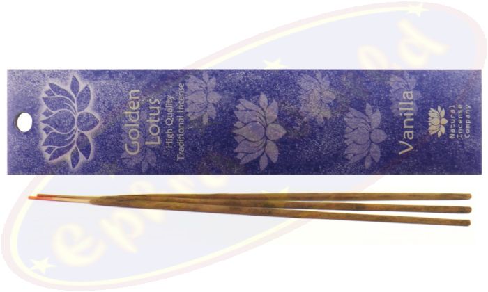 Fiore d`Oriente Golden Lotus Masala Räucherstäbchen Vanilla