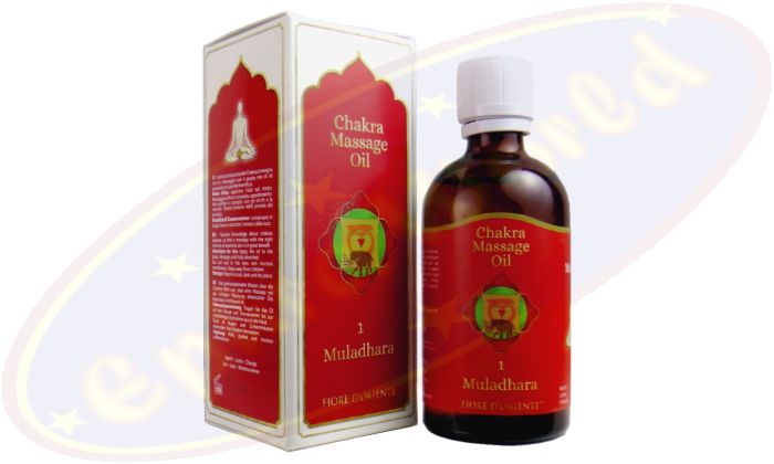 Fiore d`Oriente Chakra Muladhara Massageöl 100ml