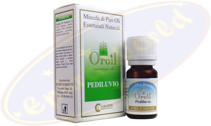 Fiore d`Oriente ätherische Ölmischung Pediluvio/Fußbad 10ml