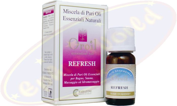 Fiore d`Oriente ätherische Ölmischung Refresh 10ml
