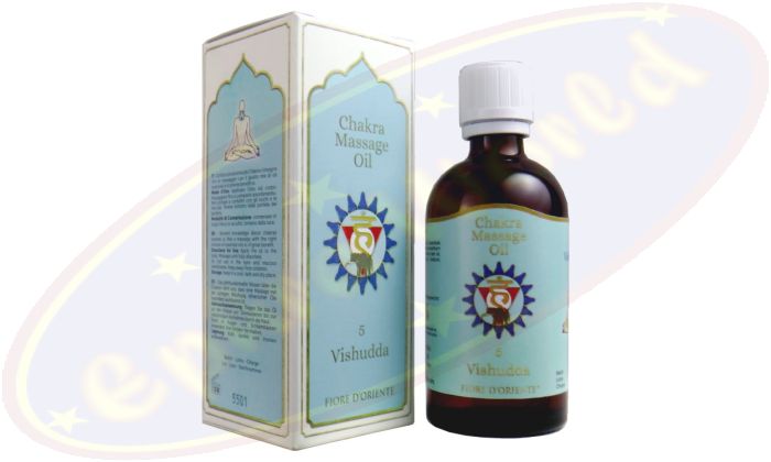Fiore d`Oriente Chakra Vishudda Massageöl 100ml