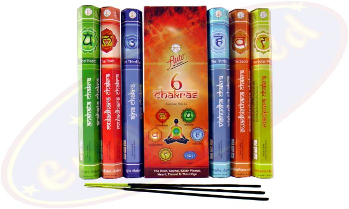 Flute 6 Chakras Räucherstäbchen