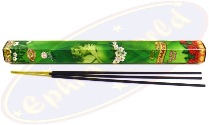 Flute Aromabad Red Rose & Sanga Räucherstäbchen