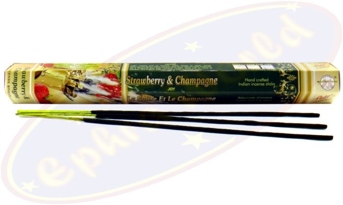 Flute Strawberry Champagne Räucherstäbchen