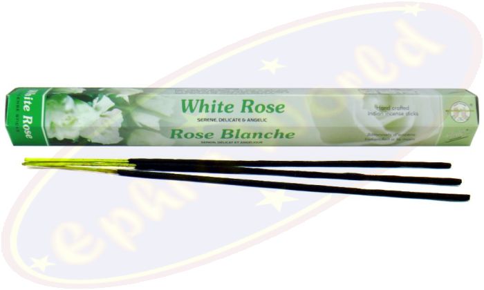 Flute White Rose Räucherstäbchen