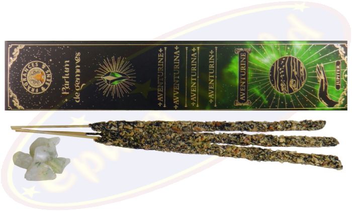 Fragrances & Sens Crystal Collection Aventurin Smudge Räucherstäbchen