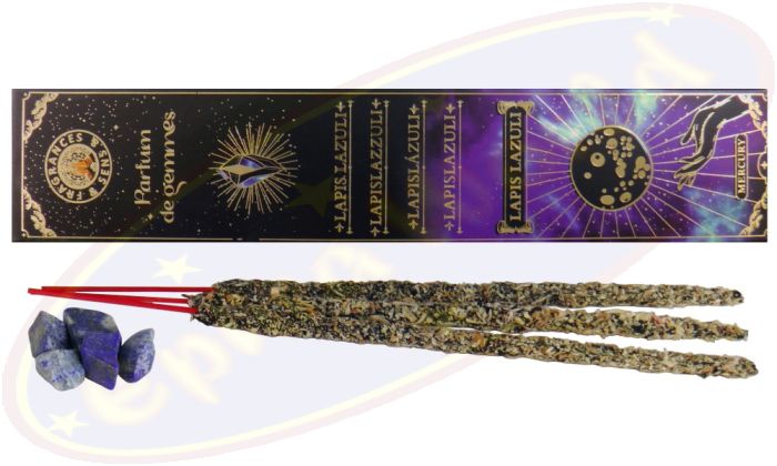 Fragrances & Sens Crystal Collection Lapis Lazuli Smudge Räucherstäbchen