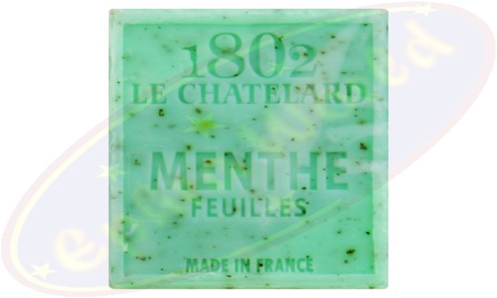 Le Chatelard 1802 palmölfreie vegane Seife 100g Menthol & Minzeblätter