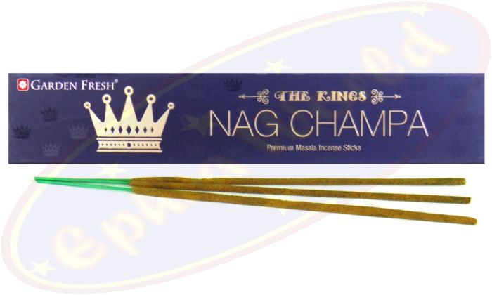 Garden Fresh The Kings Nag Champa Premium Masala Räucherstäbchen