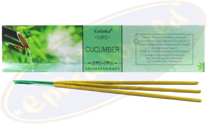 Goloka Aromatherapy Cucumber Masala Räucherstäbchen